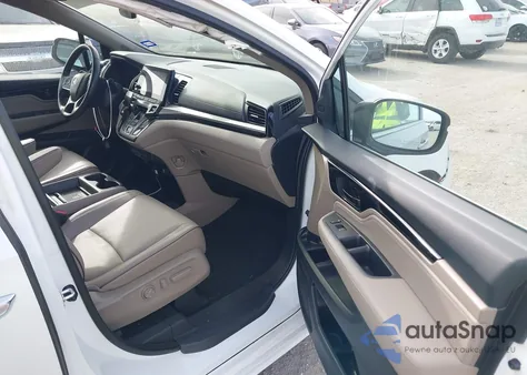 2022 Honda Odyssey Elite z USA, uszkodzony, nr VIN 5FNRL6H97NB062959